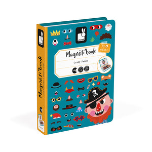 Magnéti'Book - Crazy Faces garçons (3+)
