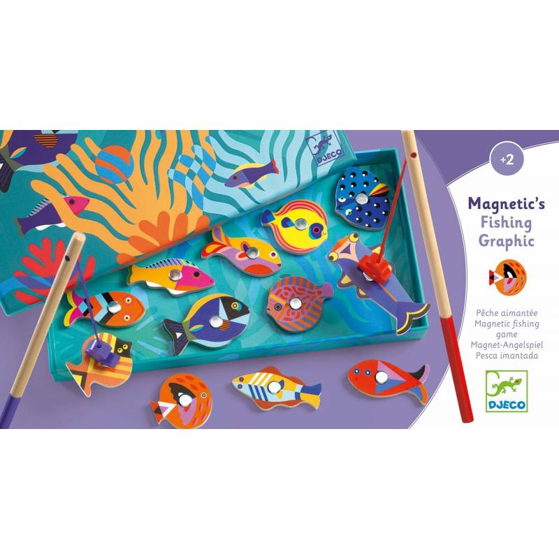 Pêche à la ligne magnétique - Fishing Graphic (2+)