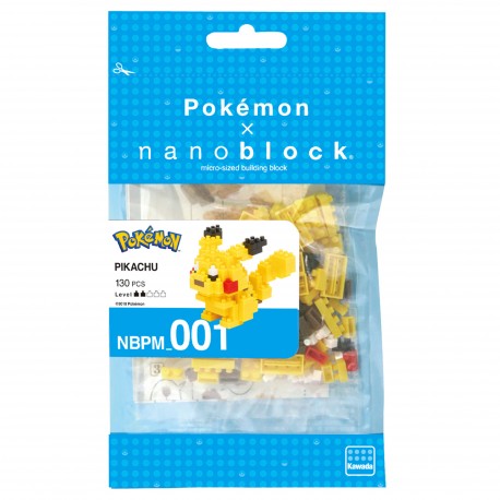 Nanoblock Pokémon - Pikachu (12+)