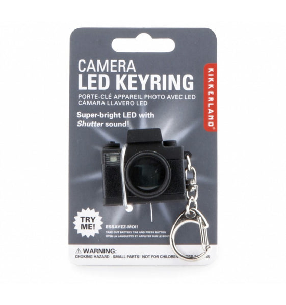Porte-clés Appareil photo sonore à LED