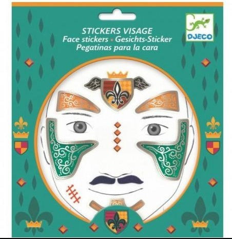 Stickers visage Chevalier (3+)